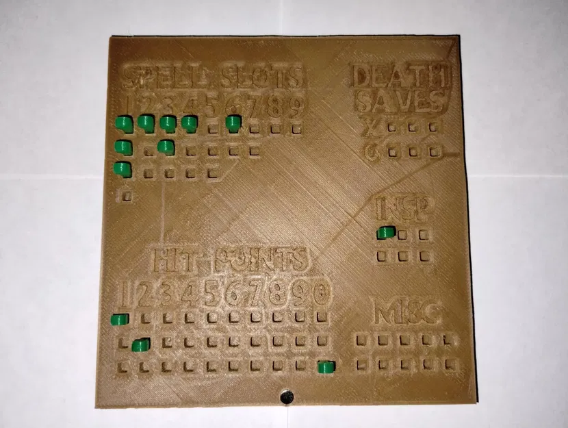 Hộp gỗ DND nhỏ gọn với tháp xúc xắc và các bộ theo dõi - Image 15