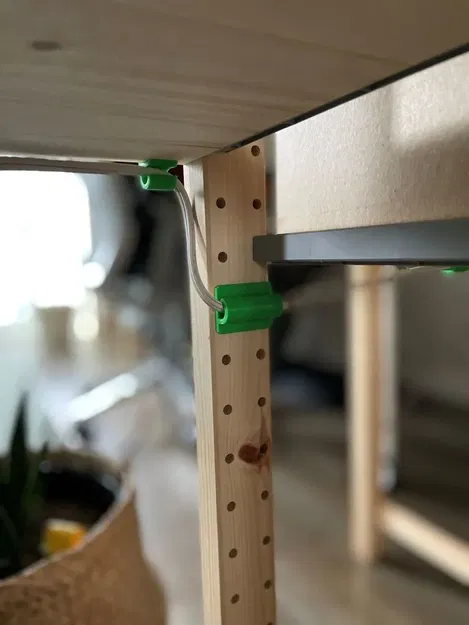 Kẹp quản lý dây cho hệ thống kệ IKEA IVAR - Image 2