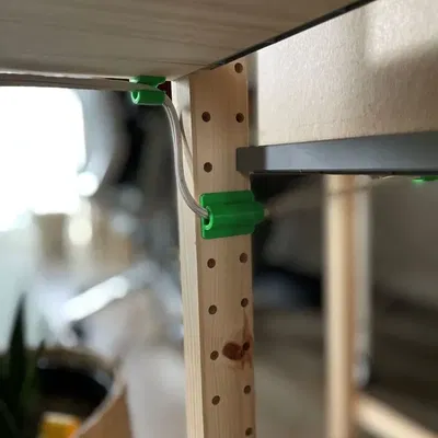 Kẹp quản lý dây cho hệ thống kệ IKEA IVAR