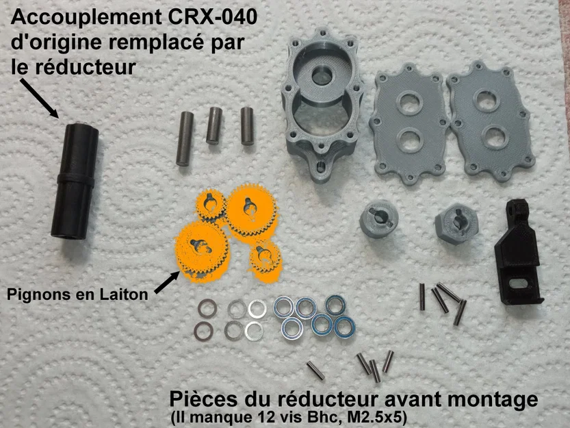CRX1 Réducteur - Bộ giảm tốc - Image 13