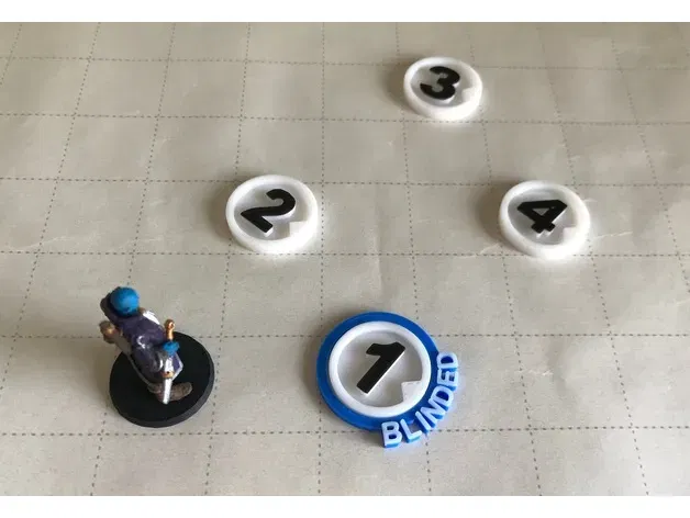 Biểu tượng D&D cho bàn chơi với kích thước 25mm - Image 12