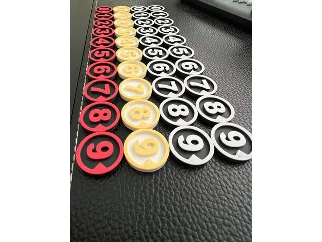 Biểu tượng D&D cho bàn chơi với kích thước 25mm - Image 17