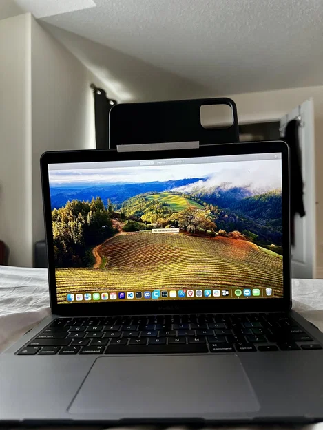 Giá đỡ iPhone cho MacBook M1 với ốp bảo vệ - Image 4