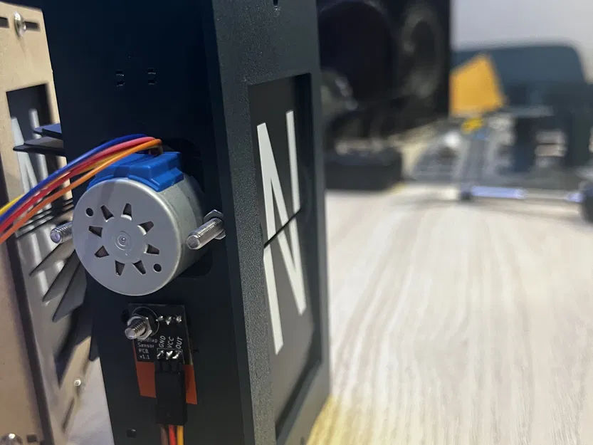 Vỏ mô-đun hiển thị Split-Flap thân thiện với máy in - Image 3