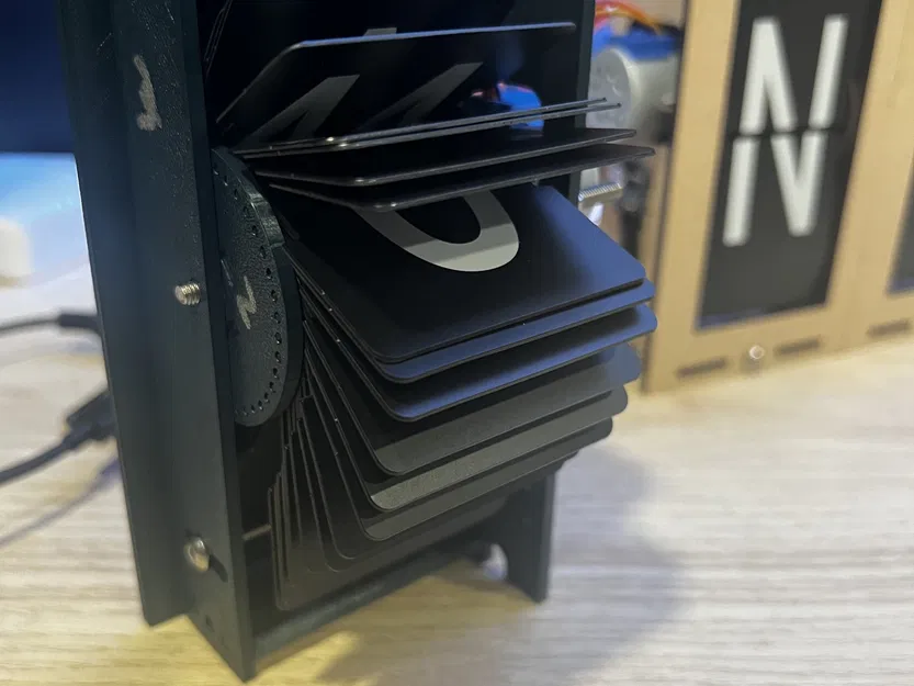 Vỏ mô-đun hiển thị Split-Flap thân thiện với máy in - Image 4