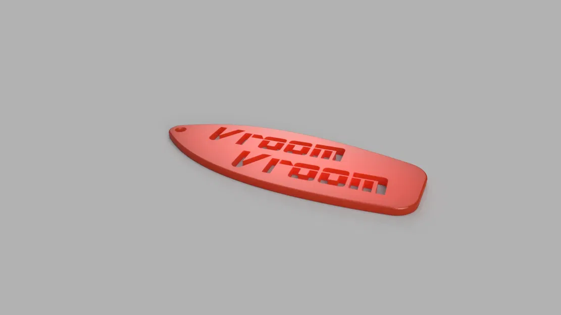 Móc khóa ô tô Vroom Vroom vui nhộn - Image 2