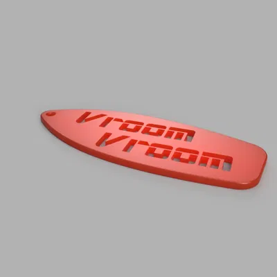 Móc khóa ô tô Vroom Vroom vui nhộn