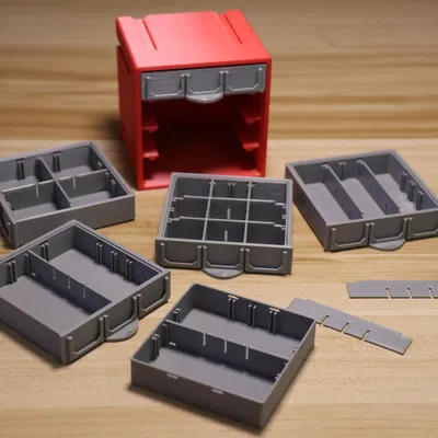 Nội thất hộp điện trở tự chế Mini