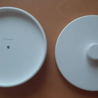 Nắp chặn ống gió có đường kính 150mm