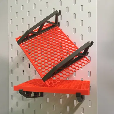 Giá đỡ liên tục cho bảng Ikea Skadis