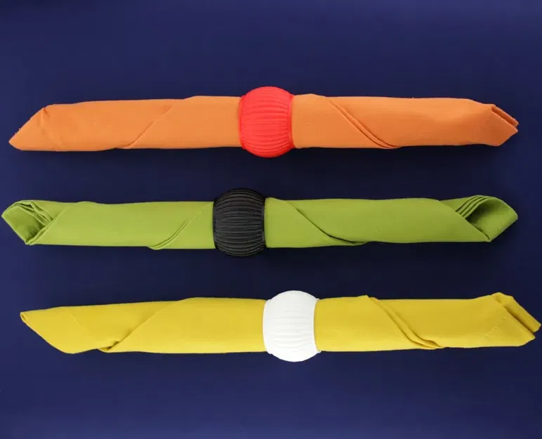 Vòng ăn napkin kiểu vương miện thanh lịch cho bữa tiệc - Image 2