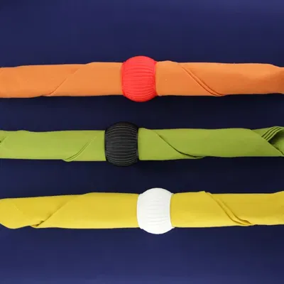 Vòng ăn napkin kiểu vương miện thanh lịch cho bữa tiệc