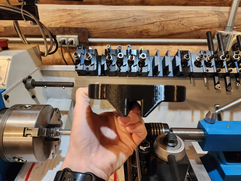 Giá đỡ trung tâm MT cho máy tiện PM1030V - Image 2