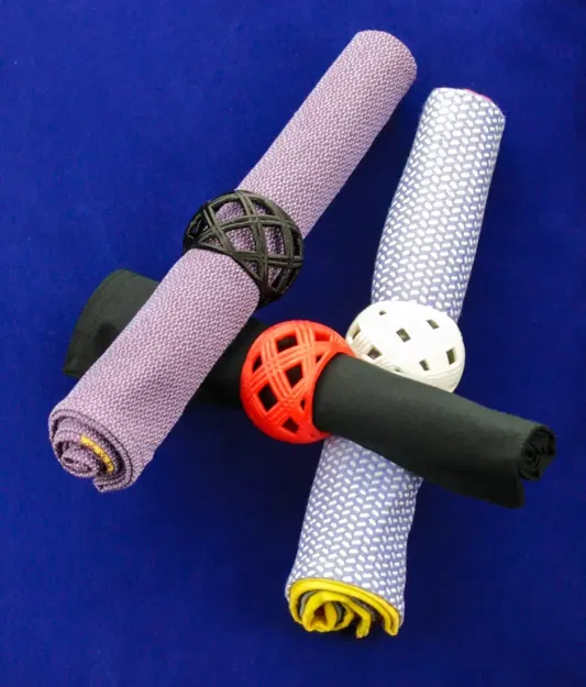 Thiết kế nhẫn ăn khăn được dệt chặt chẽ - Image 1