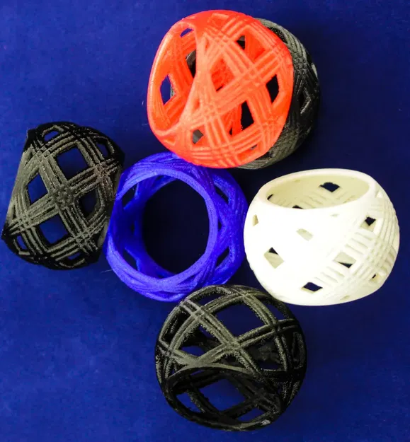 Thiết kế nhẫn ăn khăn được dệt chặt chẽ - Image 2