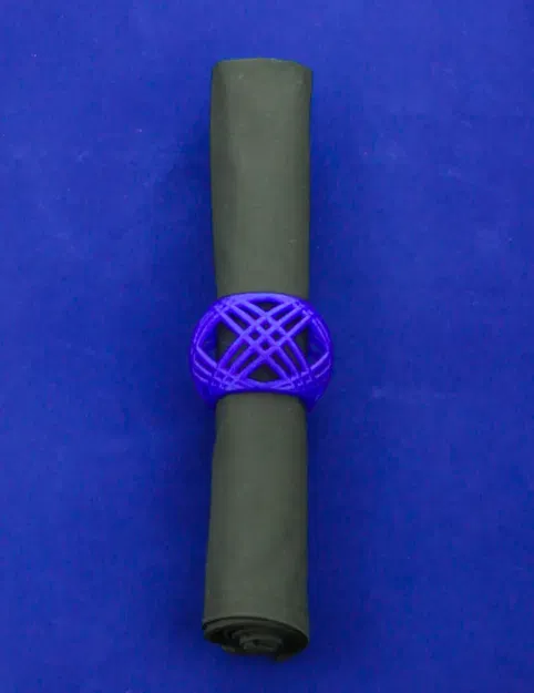 Thiết kế vòng khăn ăn đan lỏng nhẹ nhàng - Image 4