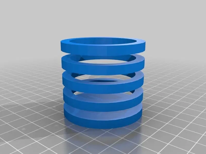 Đế nến lễ hội in 3D với thiết kế trong suốt - Image 3