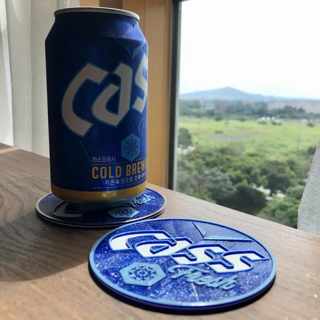 Lót ly bia Cass tại Hàn Quốc - Image 7