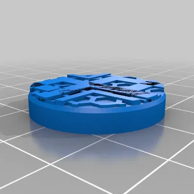 Đế công nghiệp 25mm cho bộ cầm và đế sơn mô hình