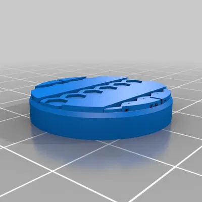 Đế công nghiệp 25mm cho bộ cầm và đế sơn mô hình