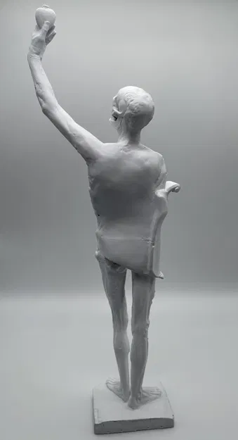 Hình nộm bộ xương Le Transi de Rene de Chalon - Image 3