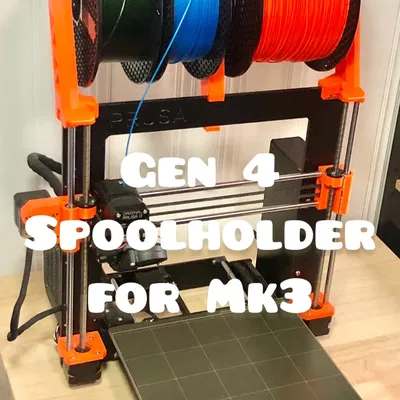 Giá đỡ cuộn filament MK3 cho 4 cuộn