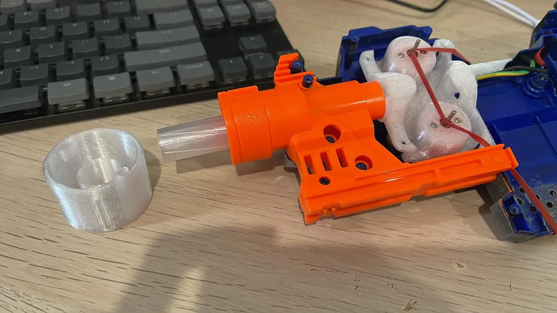 Bộ phụ kiện nòng súng Nerf Stryfe với khung Kuryaka - Image 1