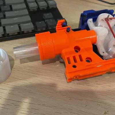 Bộ phụ kiện nòng súng Nerf Stryfe với khung Kuryaka