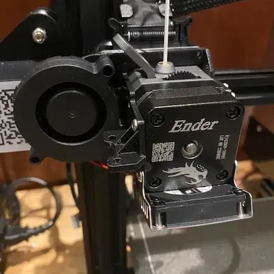 Thay thế quạt hot end cho Ender 3 Sprite Extruder bằng quạt 5015