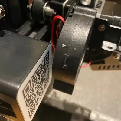Thay thế quạt hot end cho Ender 3 Sprite Extruder bằng quạt 5015