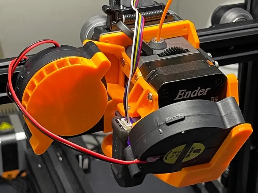 Bộ quạt nâng cấp 5015 cho đầu nóng Ender 3 S1 (Pro) và Sprite Ext... - Image 1