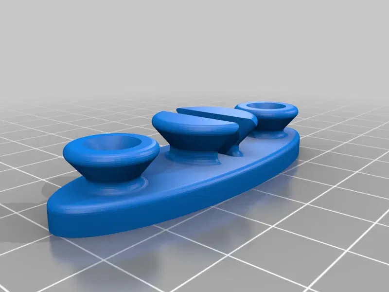 Bộ điều chỉnh căng dây Paracord với lỗ vít - Image 1