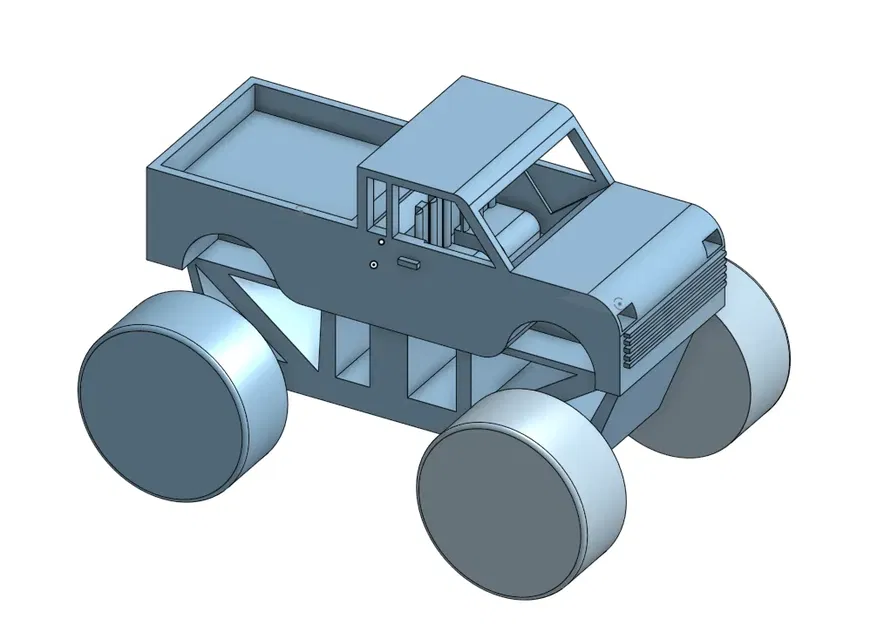 Xe tải quái vật in tại chỗ với hỗ trợ 20% - Image 1