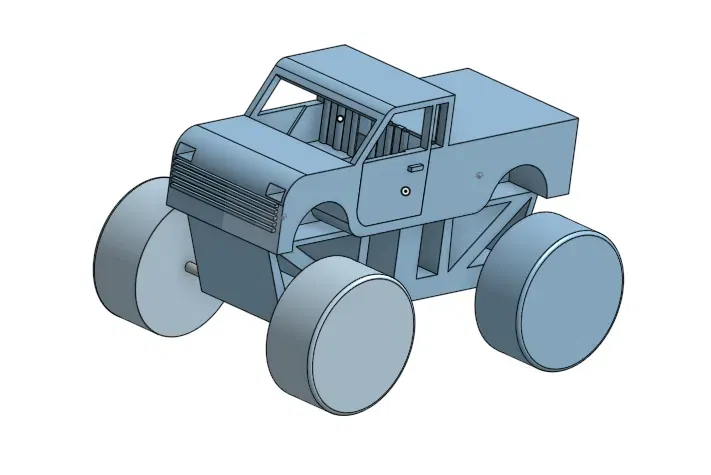 Xe tải quái vật in tại chỗ với hỗ trợ 20% - Image 2