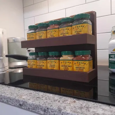Giá đỡ gia vị G-Fresh 2 tầng 10 hộp