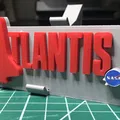 Giá đỡ mô hình tàu con thoi Atlantis cho in 3D - Thumbnail 1