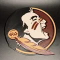 Biểu tượng 3D đội bóng Seminoles của Đại học Bang Florida - Thumbnail 1