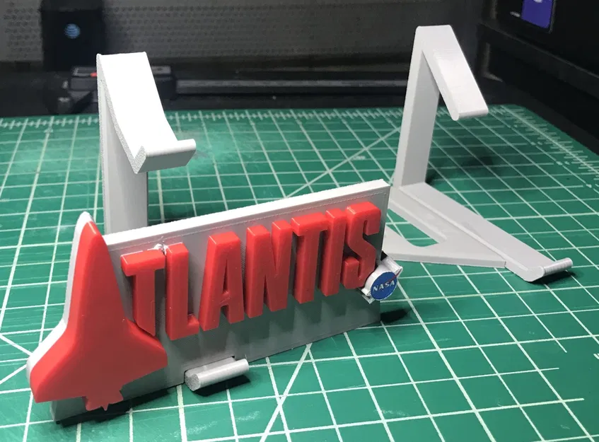 Giá đỡ mô hình tàu con thoi Atlantis cho in 3D - Image 8