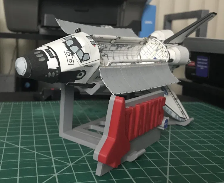 Giá đỡ mô hình tàu con thoi Atlantis cho in 3D - Image 9