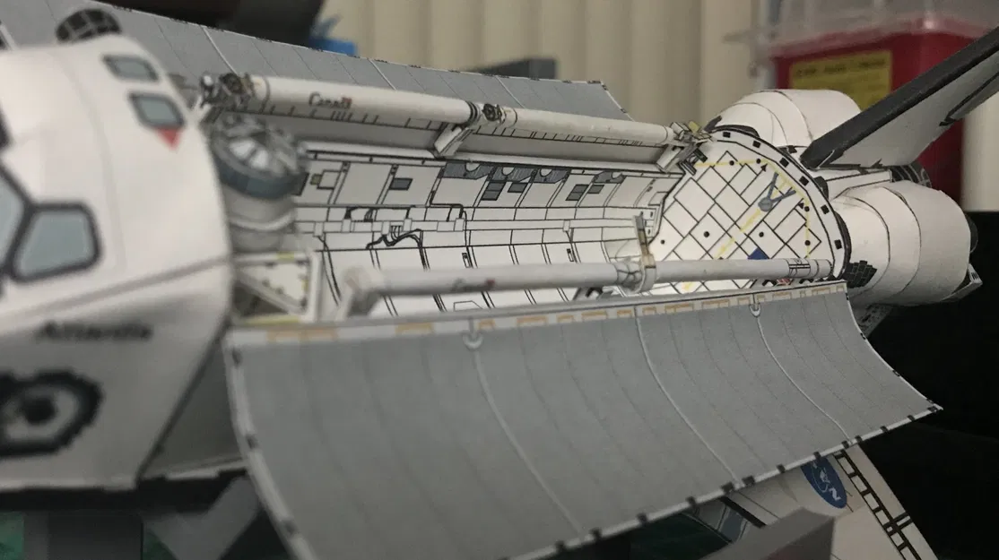 Giá đỡ mô hình tàu con thoi Atlantis cho in 3D - Image 10