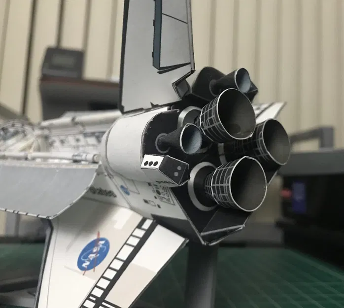 Giá đỡ mô hình tàu con thoi Atlantis cho in 3D - Image 11