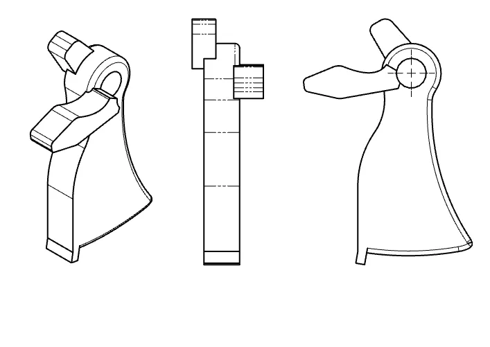 Cò thay thế cho máy thổi lá EGO - Image 1