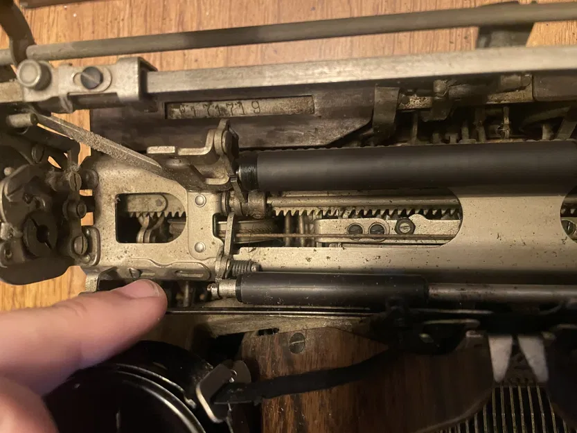 Con lăn thay thế cho máy đánh chữ Royal 1928 Model P - Image 6