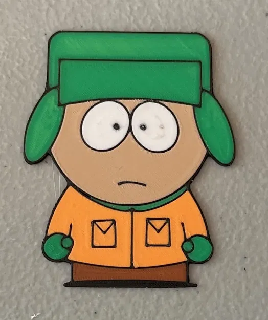 Nam châm Kyle Broflovski nhiều màu sắc 6 màu - Image 1