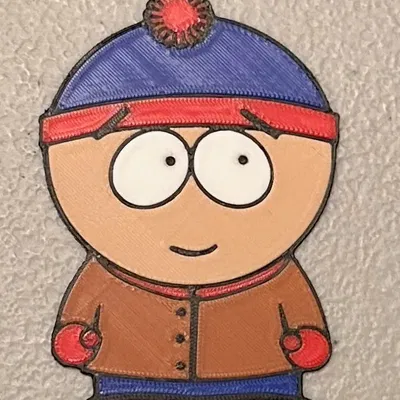 Nam châm Stan Marsh đa sắc màu 6 màu