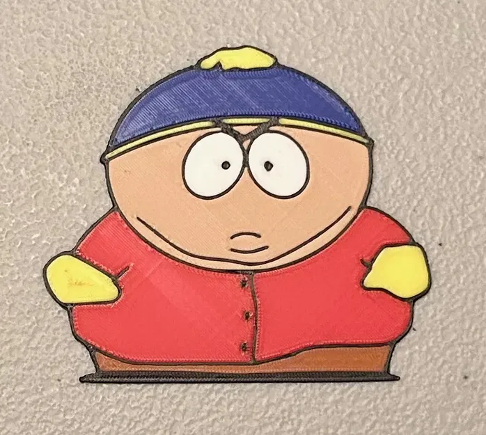 Nam châm Eric Cartman đa sắc màu 7 màu - Image 1