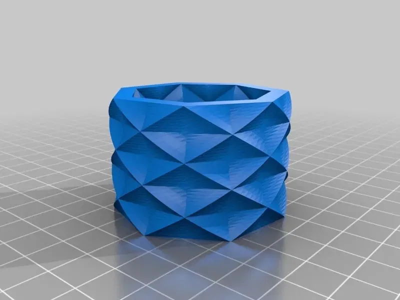 Mẫu thiết kế nhẫn ăn bằng vải khăn xoắn ốc - Image 6