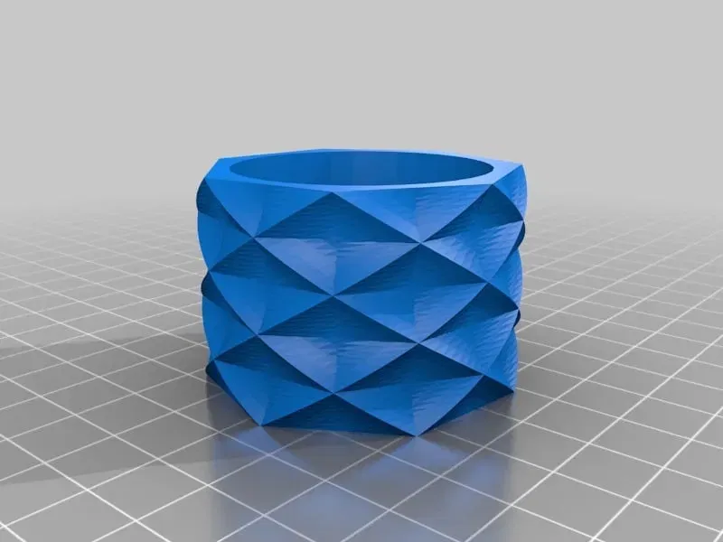 Mẫu thiết kế nhẫn ăn bằng vải khăn xoắn ốc - Image 7