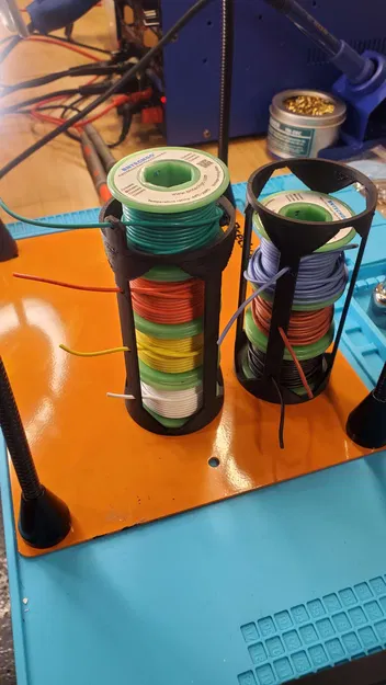 Giá đỡ cuộn dây xếp chồng 4 cuộn hoặc 8 cuộn mỏng - Image 3