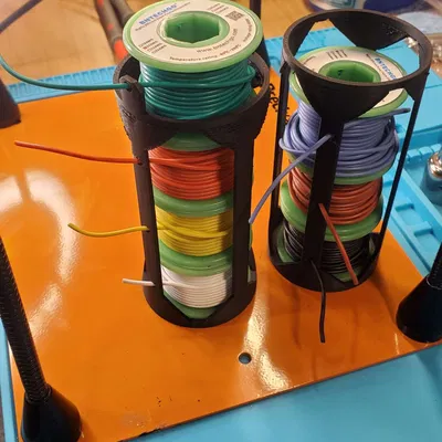 Giá đỡ cuộn dây xếp chồng 4 cuộn hoặc 8 cuộn mỏng